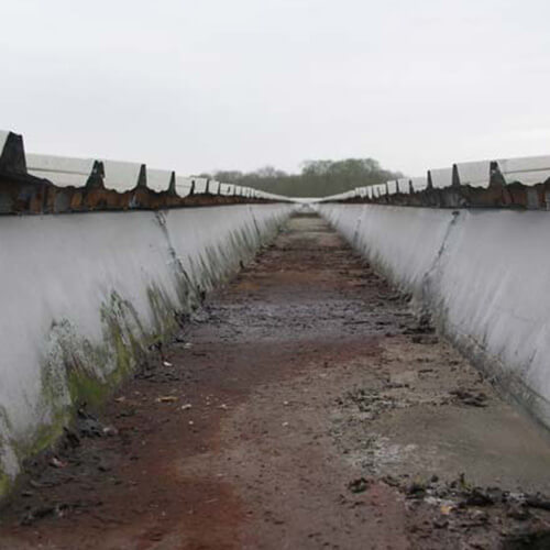 Belmont Roofing Old Dirty Clogged Guttering