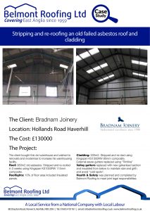 Asbestos Refurbishment Bradnam