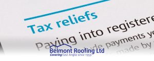 Belmont Roofing Blog Tax Relief